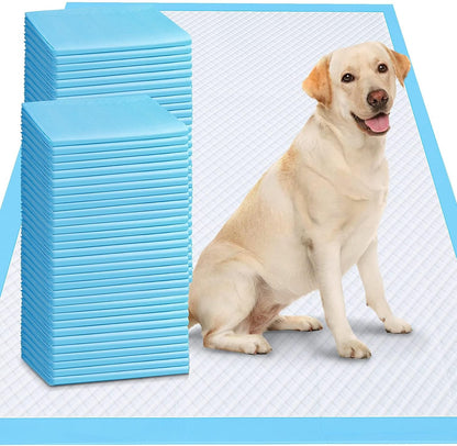 XXXL 36" x 36" Extra Thick Heavy Absorbency Disposable Dog Pads - Jumbo Size Polymer Quick Dry No Leak Pee Pads for Dogs, Cats, and Rabbits - 30 Count Pack